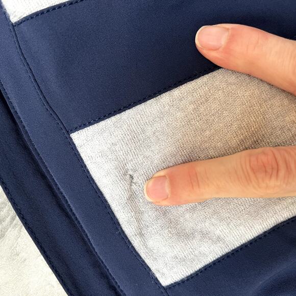 Peter Millar Golf Vest Wool Lined Monogrammed Navy Blue Size Large - Picture 5 of 8